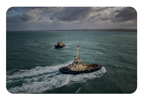 Durable design built for tough
marine conditions