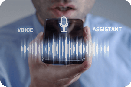 Voice and Data are separate for
the crew